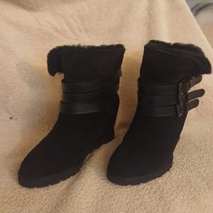 New Ash High Heel Boots Black